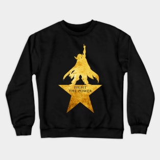 Gurren lagann Fight the power Kamina Star Crewneck Sweatshirt